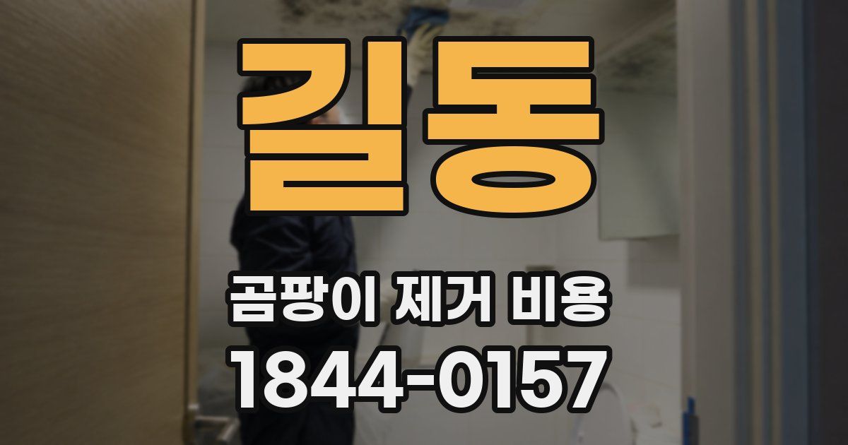 길동 곰팡이 제거 비용