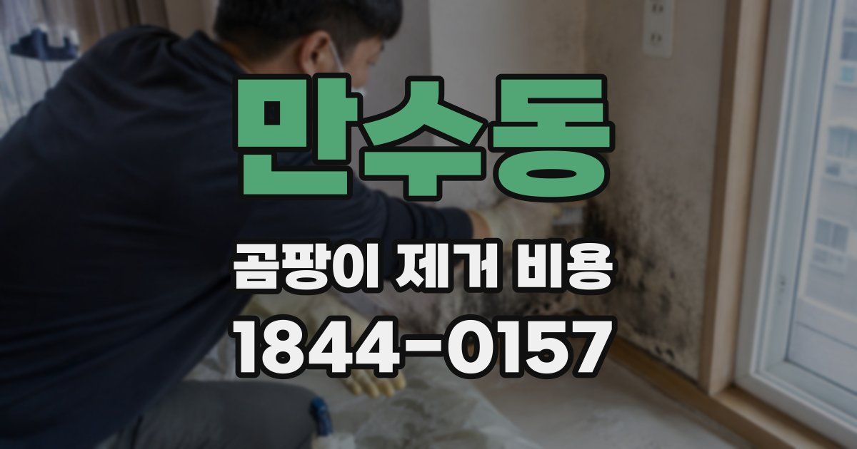 만수동 곰팡이 제거 비용