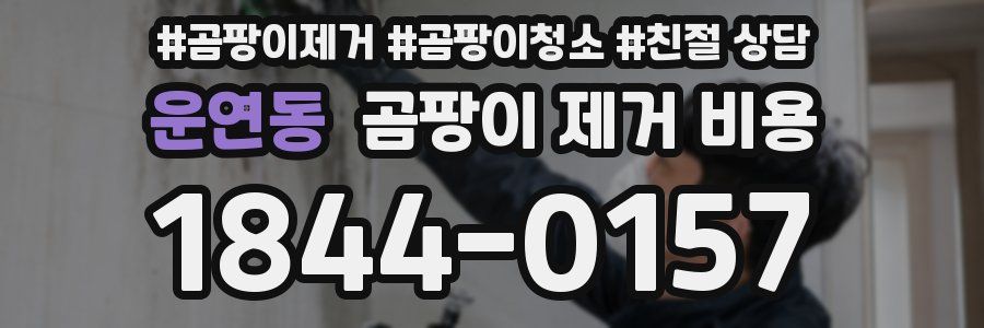 운연동 곰팡이 제거 비용
