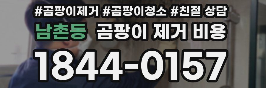 남촌동 곰팡이 제거 비용