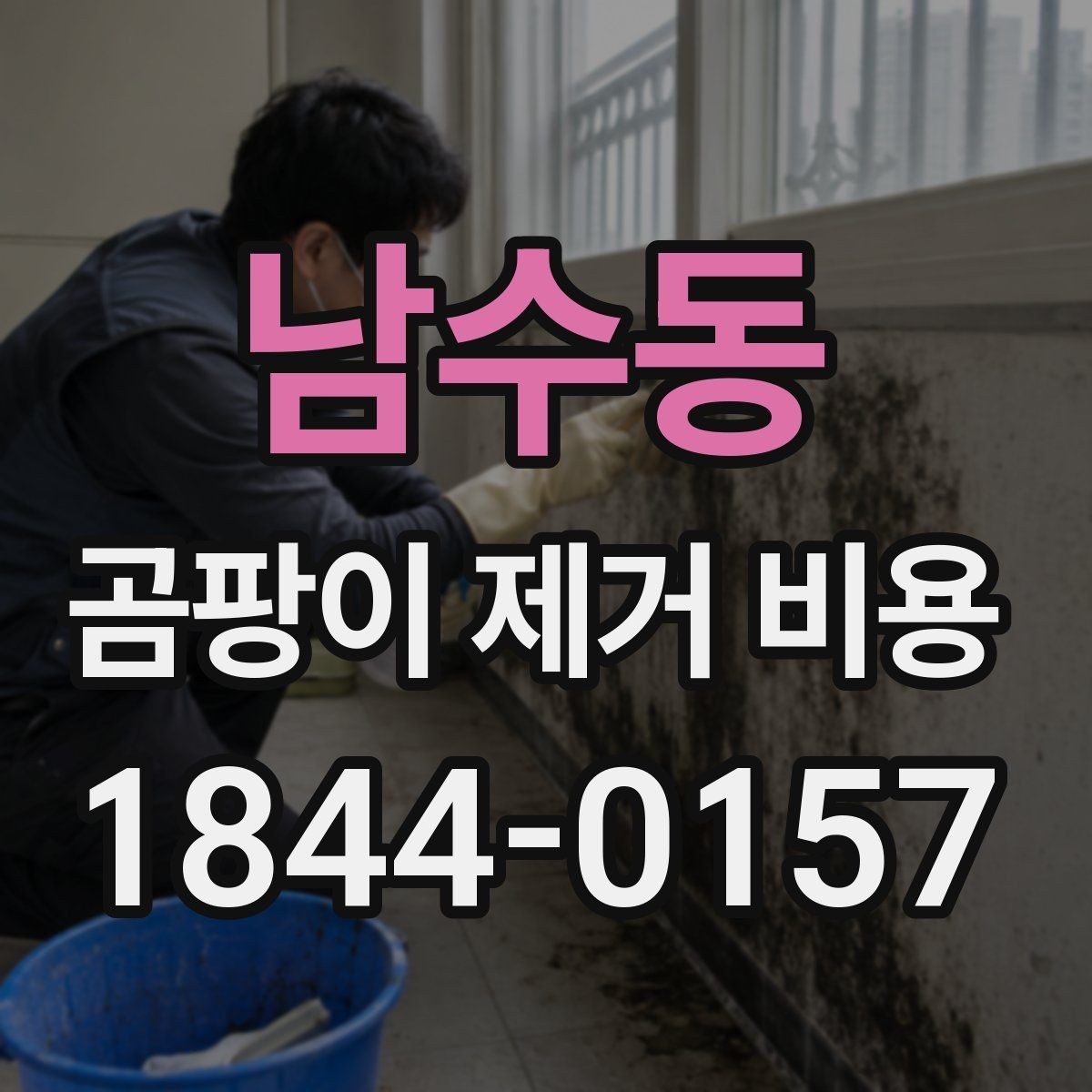 남수동 곰팡이 제거 비용 전문 시공이 필요한 대표 상황