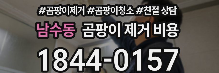 남수동 곰팡이 제거 비용
