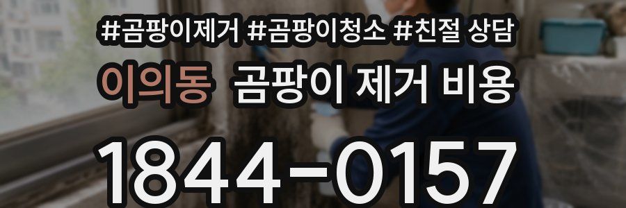 이의동 곰팡이 제거 비용