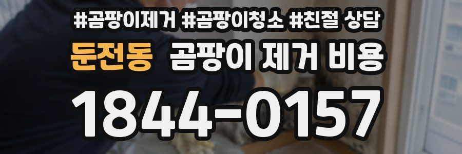 둔전동 곰팡이 제거 비용