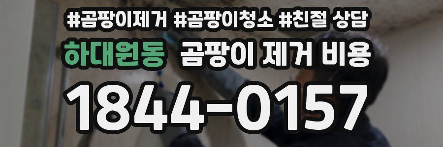 하대원동 곰팡이 제거 비용