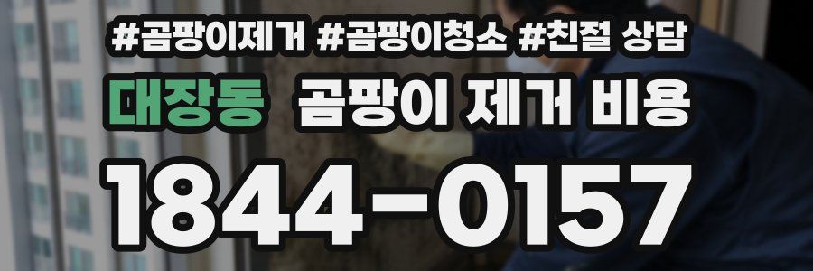 대장동 곰팡이 제거 비용