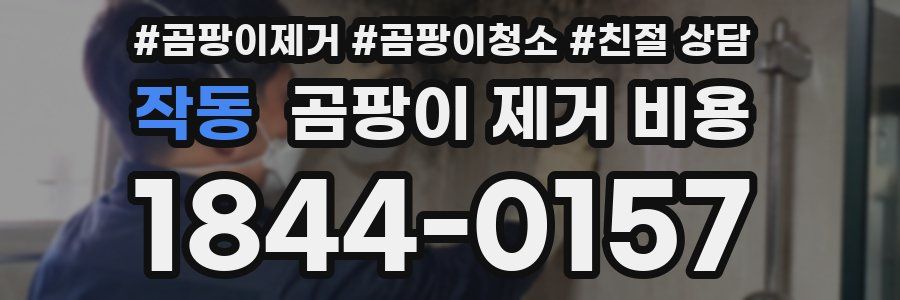 작동 곰팡이 제거 비용