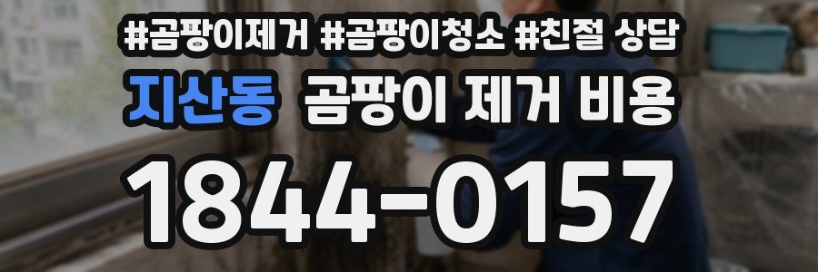 지산동 곰팡이 제거 비용