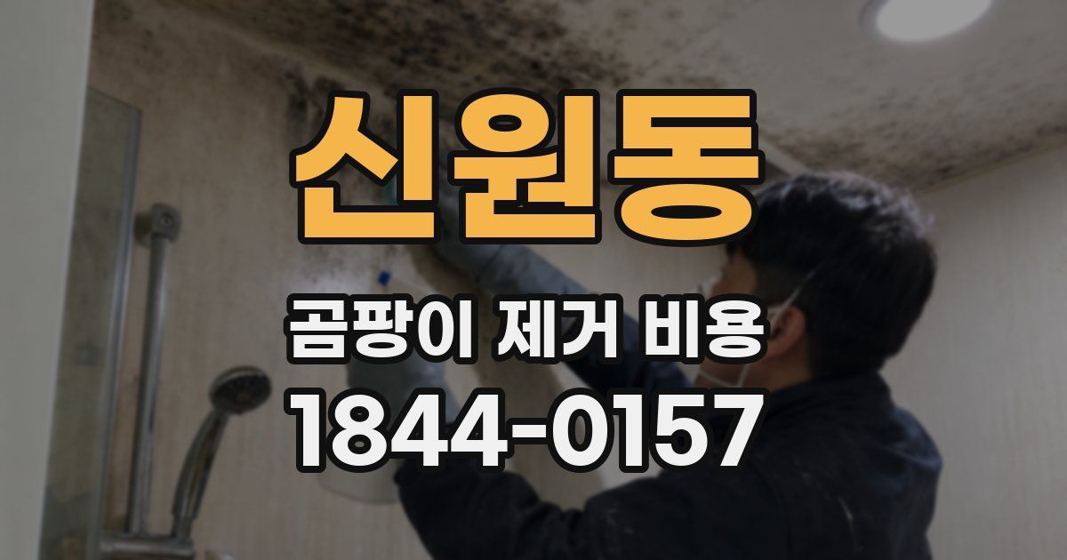 신원동 곰팡이 제거 비용