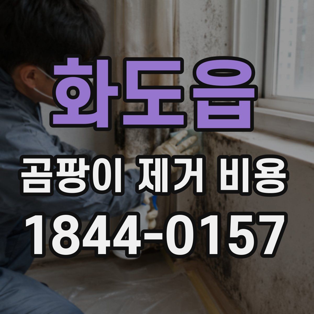 화도읍 곰팡이 제거 비용 비용만 보지 말아야 하는 이유