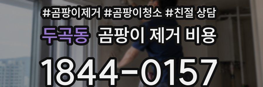 두곡동 곰팡이 제거 비용