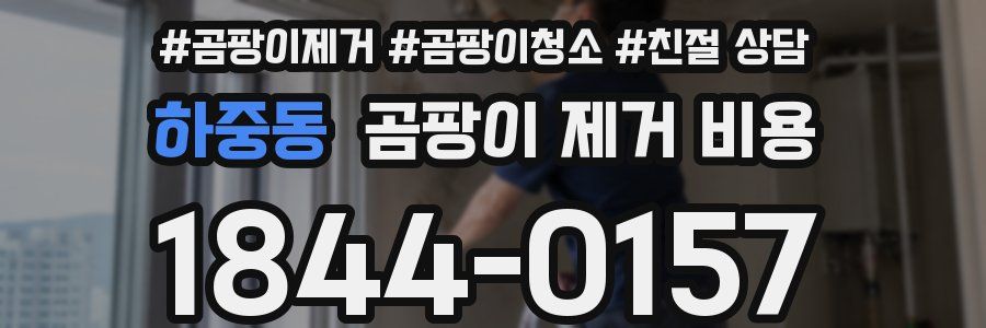 하중동 곰팡이 제거 비용