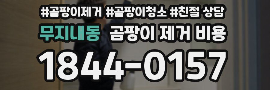 무지내동 곰팡이 제거 비용