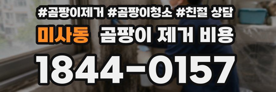 미사동 곰팡이 제거 비용