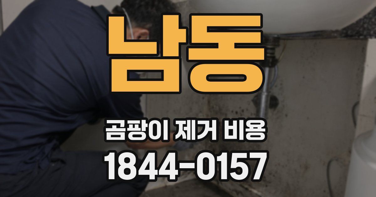 남동 곰팡이 제거 비용