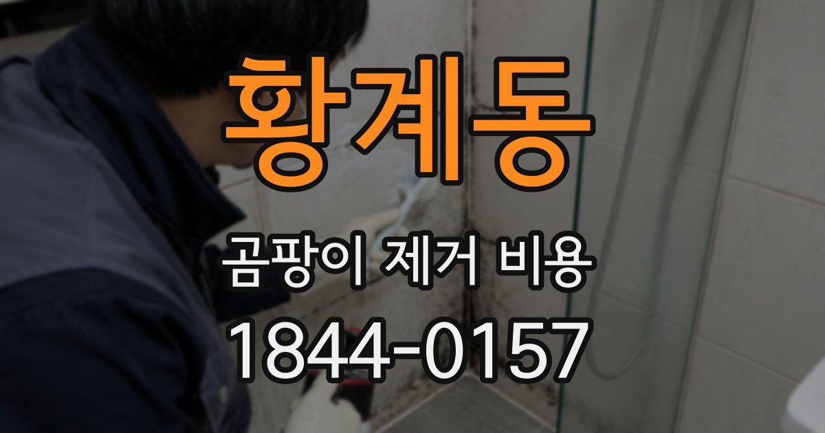 황계동 곰팡이 제거 비용