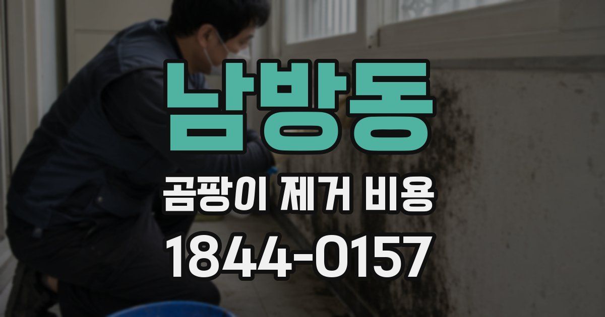 남방동 곰팡이 제거 비용