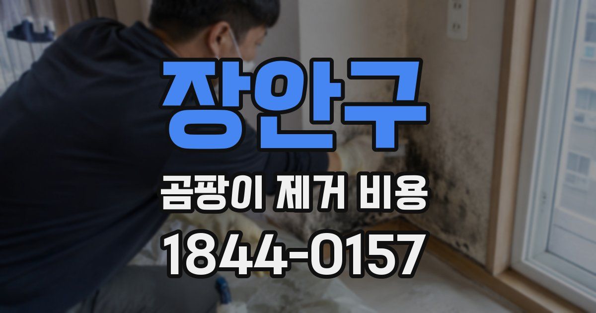장안구 곰팡이 제거 비용
