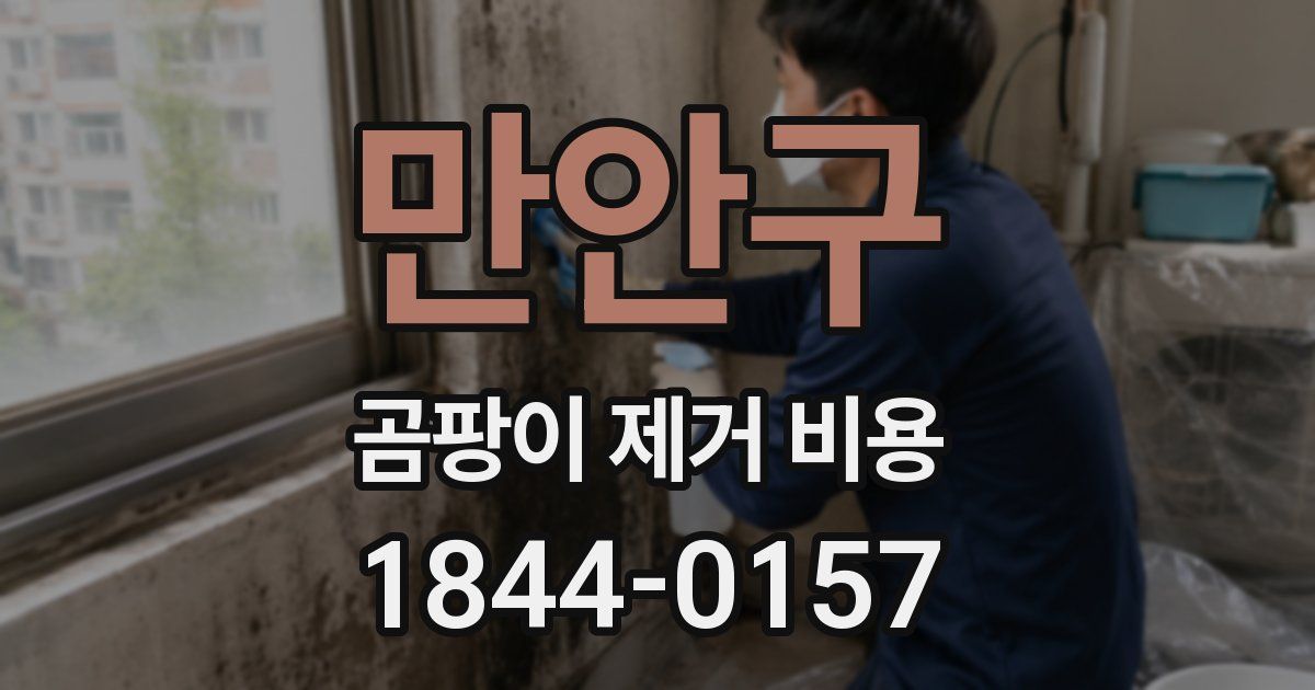 만안구 곰팡이 제거 비용