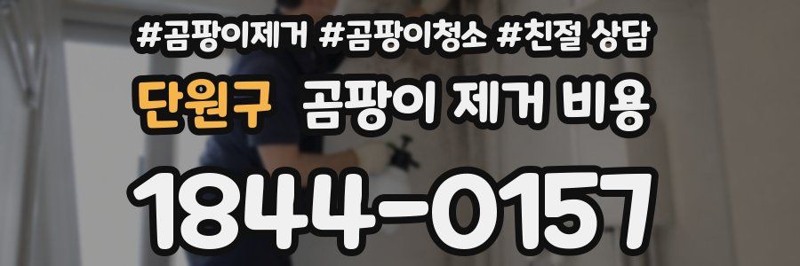 단원구 곰팡이 제거 비용