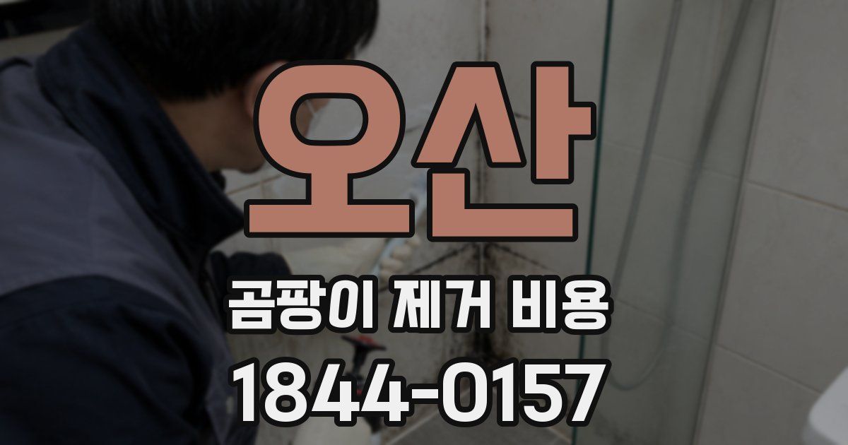 오산 곰팡이 제거 비용
