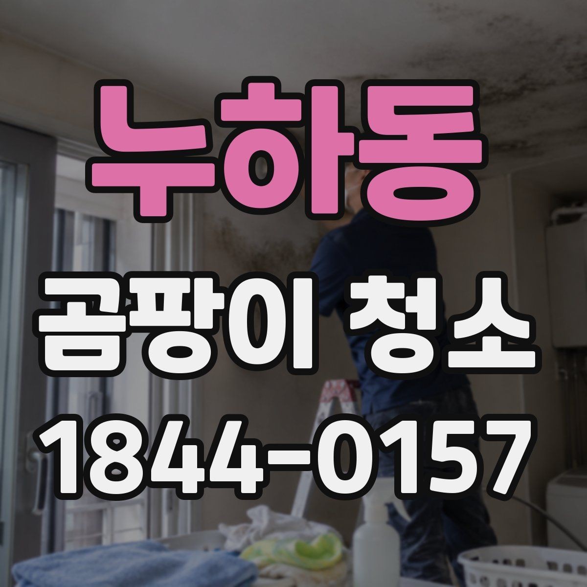 누하동 곰팡이 청소 진행 전 사진 상담이 도움이 되는 경우