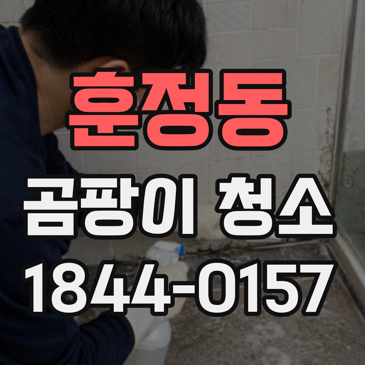훈정동 곰팡이 청소