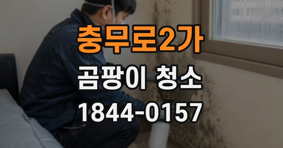 충무로2가 곰팡이 청소