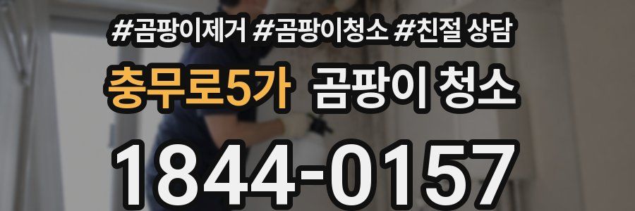 충무로5가 곰팡이 청소