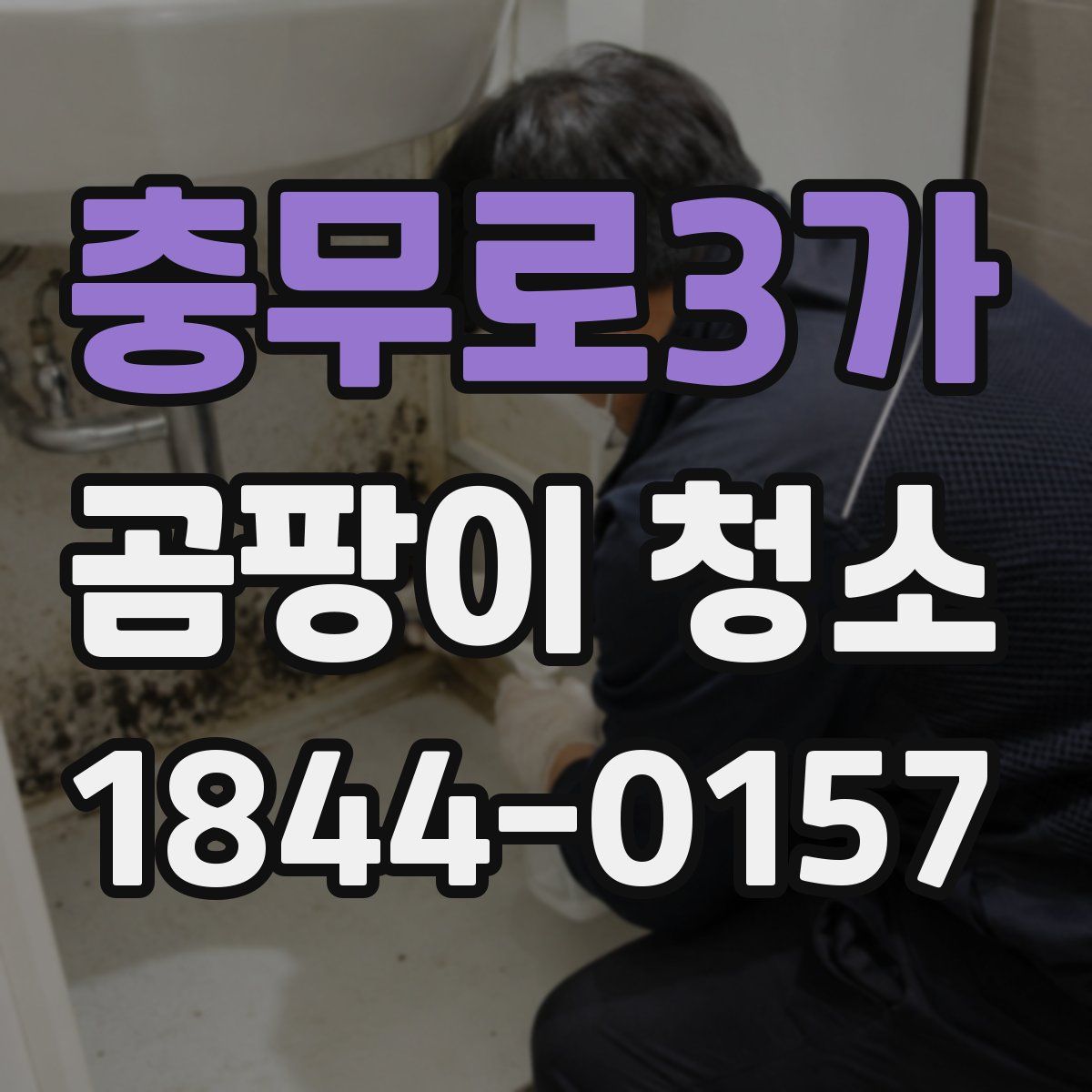 충무로3가 곰팡이 청소