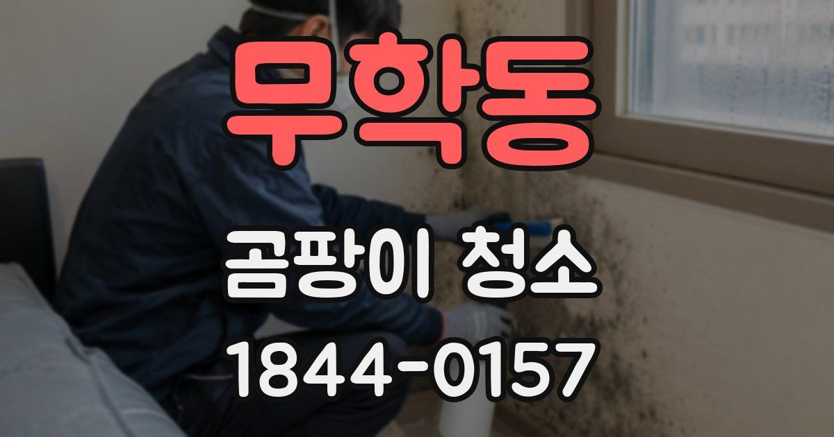 무학동 곰팡이 청소