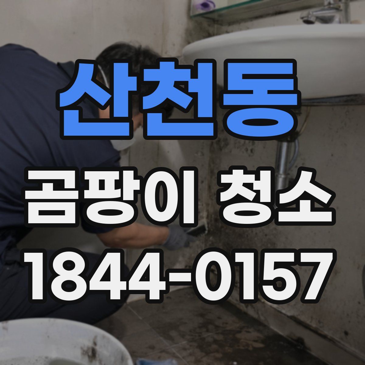 산천동 곰팡이 청소