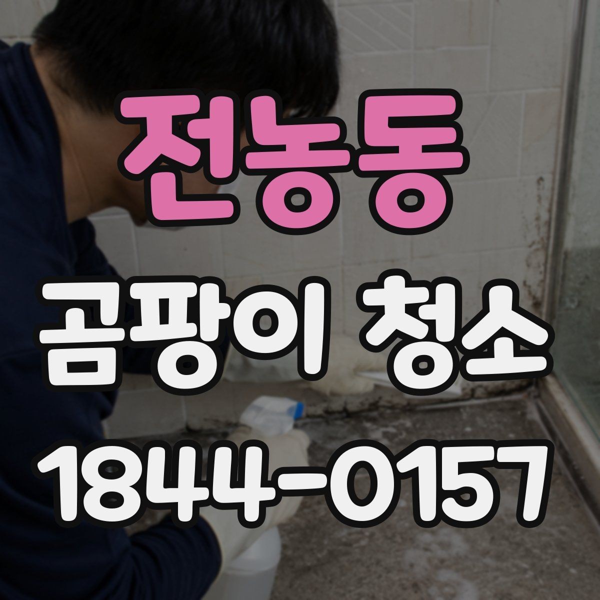 전농동 곰팡이 청소 전후 실내 공기 관리법