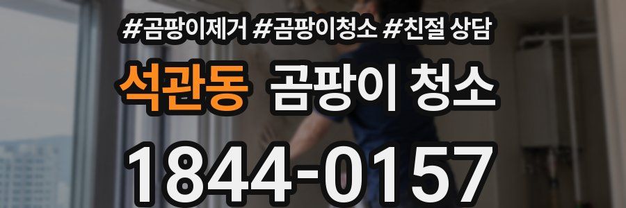 석관동 곰팡이 청소
