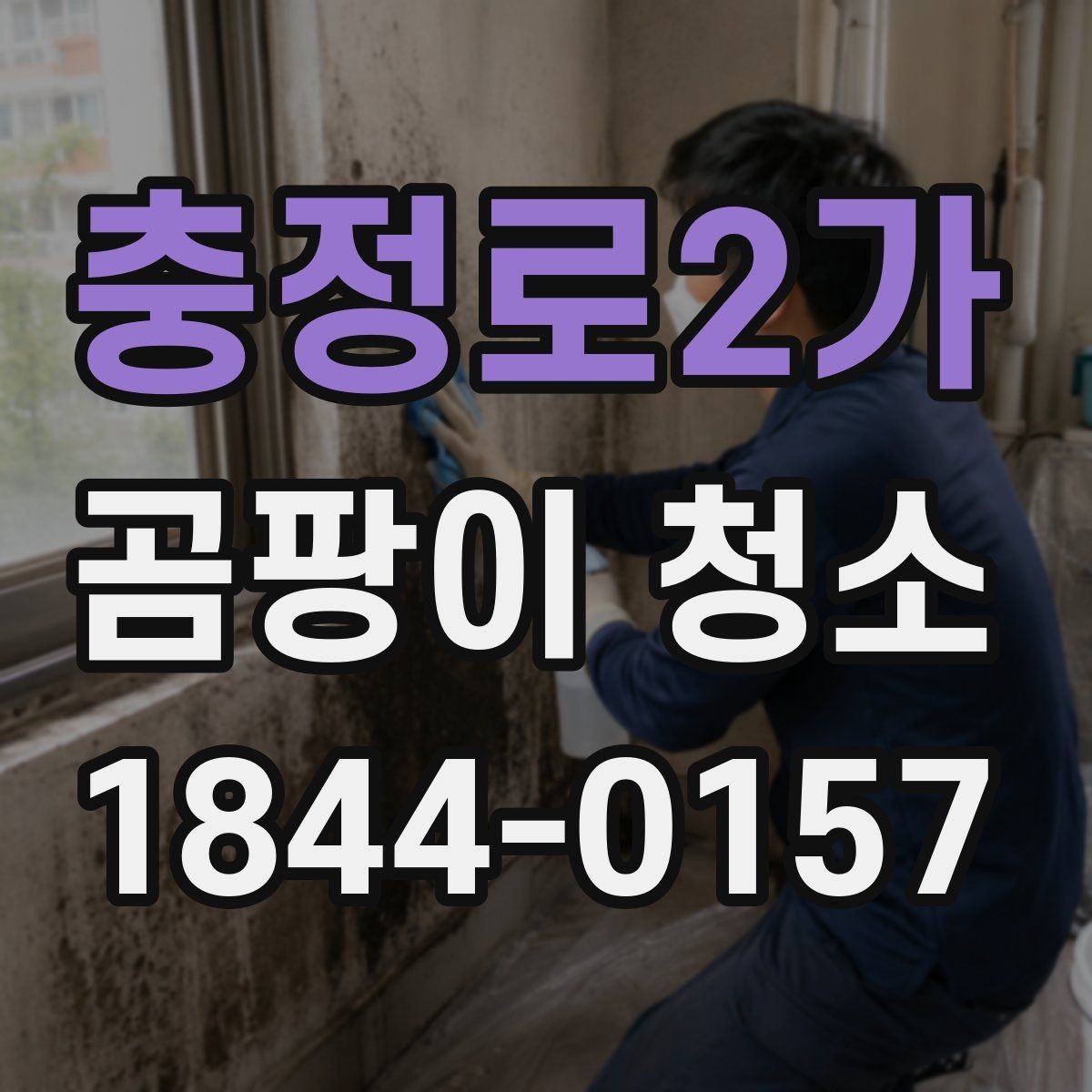 충정로2가 곰팡이 청소 전 확인할 점