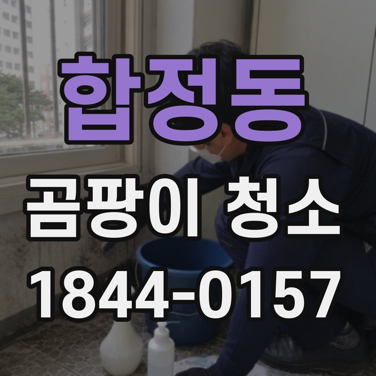 합정동 곰팡이 청소