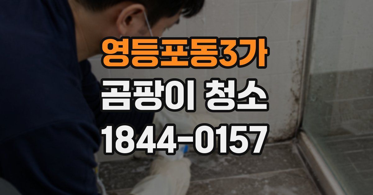 영등포동3가 곰팡이 청소