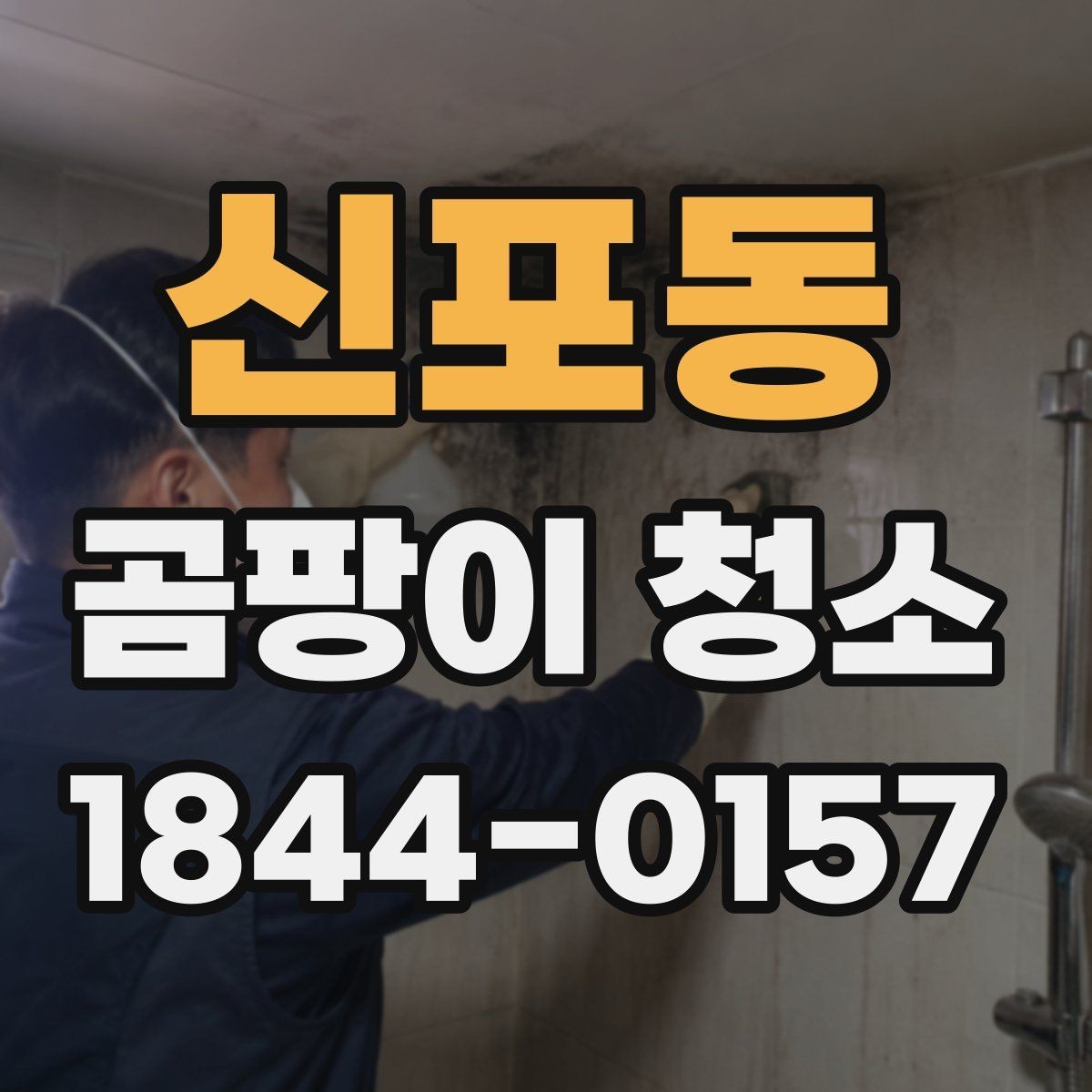 신포동 곰팡이 청소 후 냄새 관리하는 방법