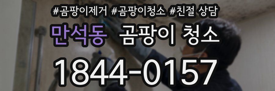 만석동 곰팡이 청소