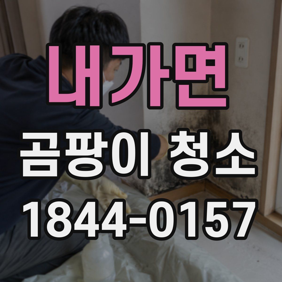 내가면 곰팡이 청소