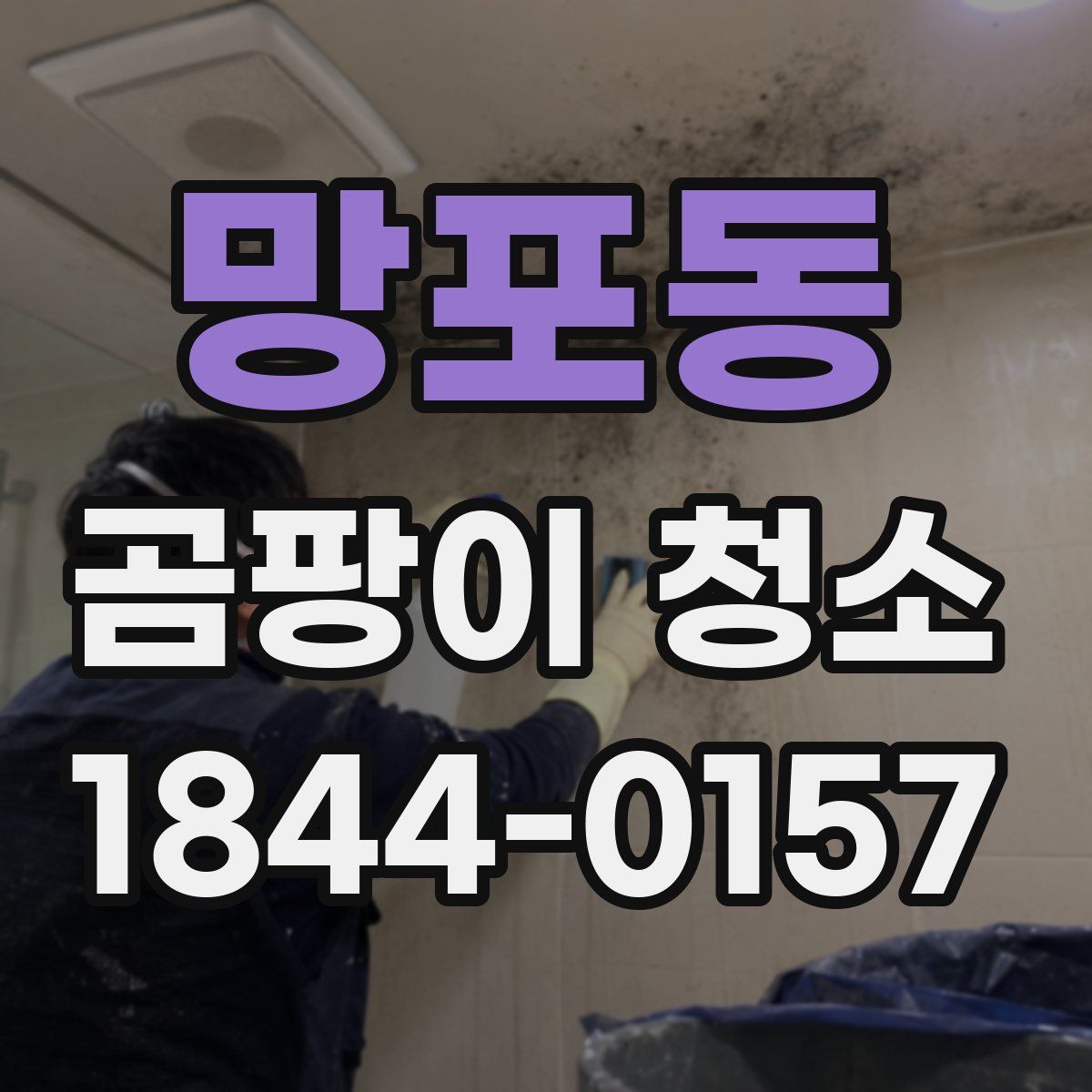 망포동 곰팡이 청소