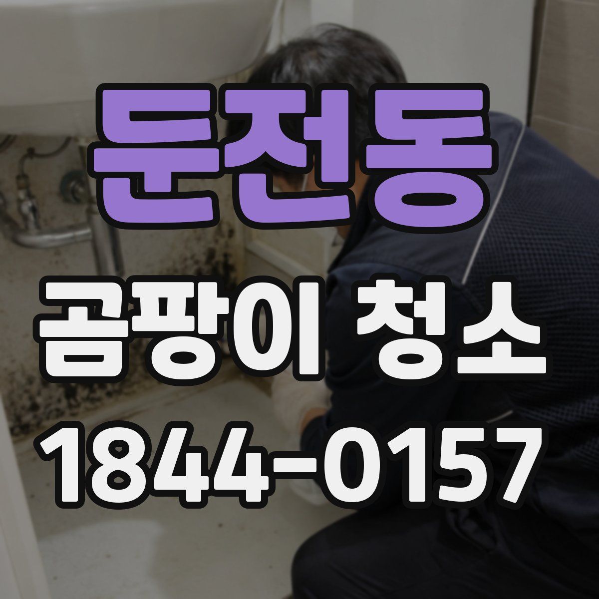둔전동 곰팡이 청소