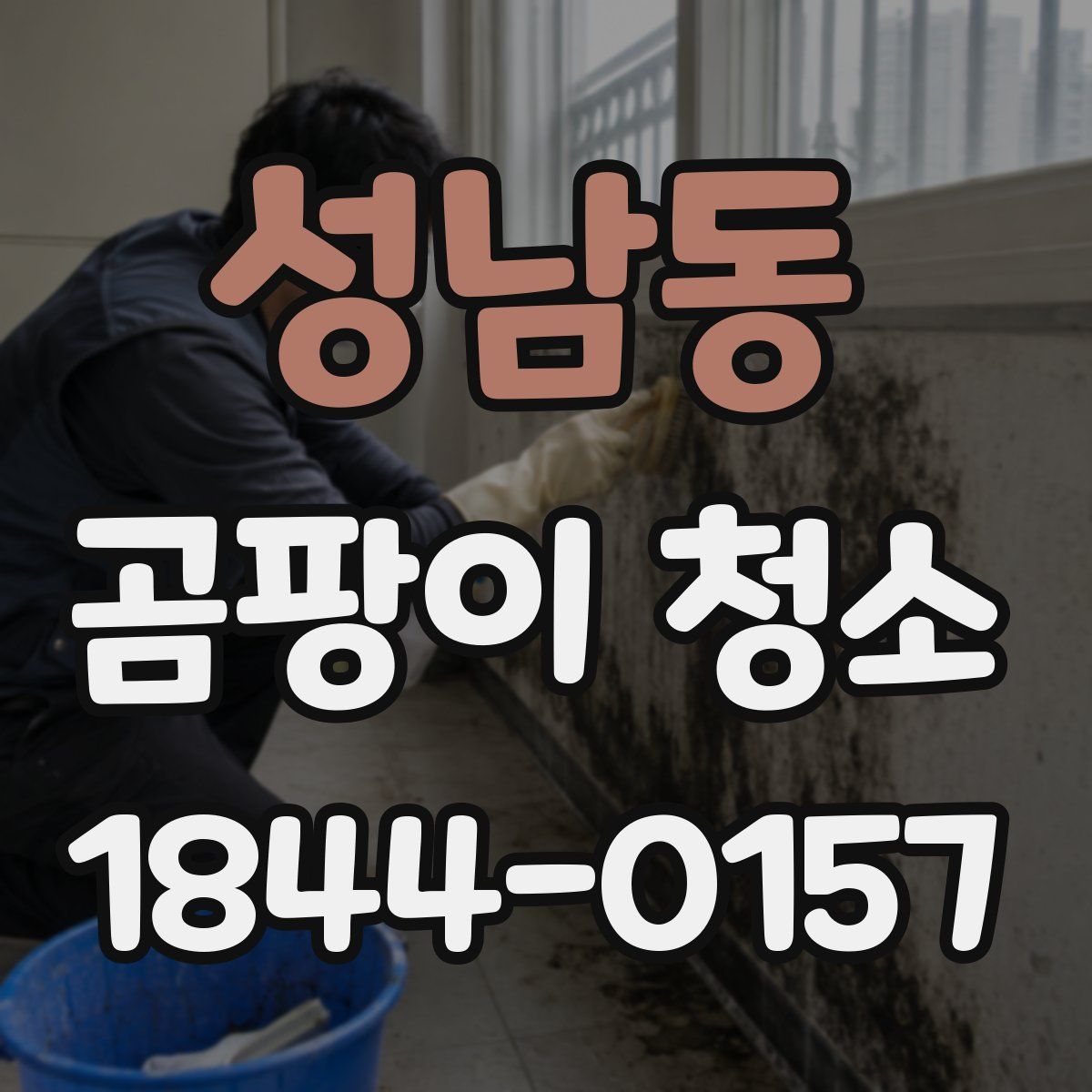 성남동 곰팡이 청소