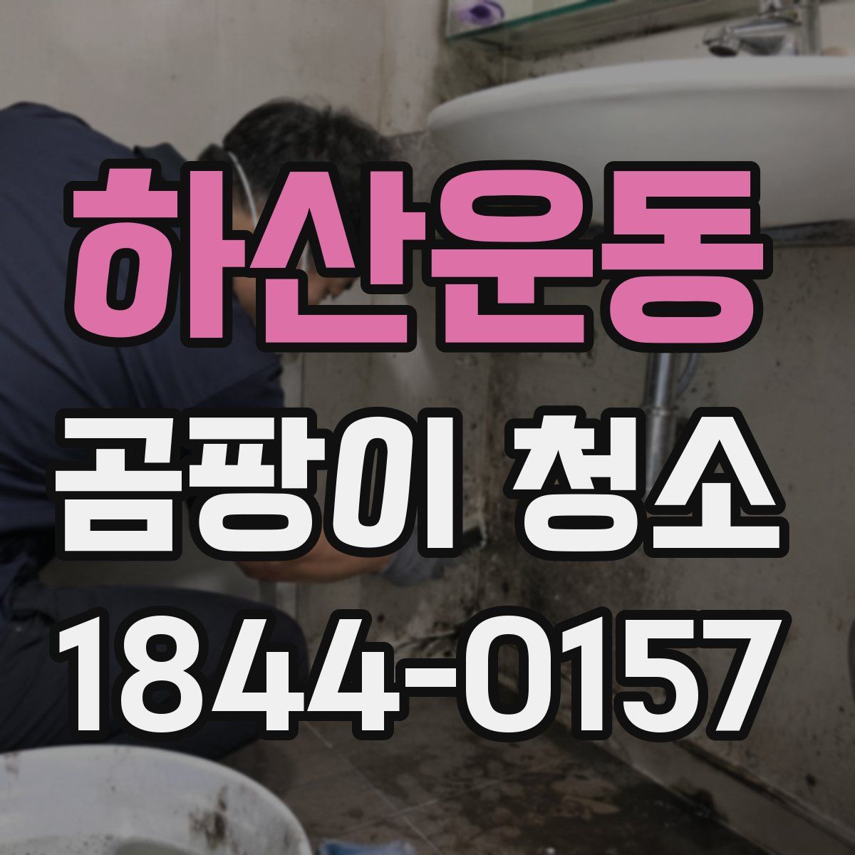 하산운동 곰팡이 청소