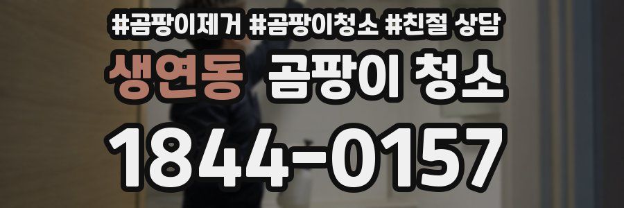 생연동 곰팡이 청소