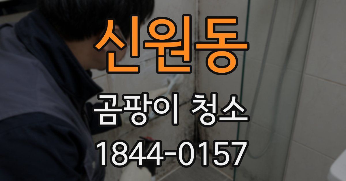신원동 곰팡이 청소