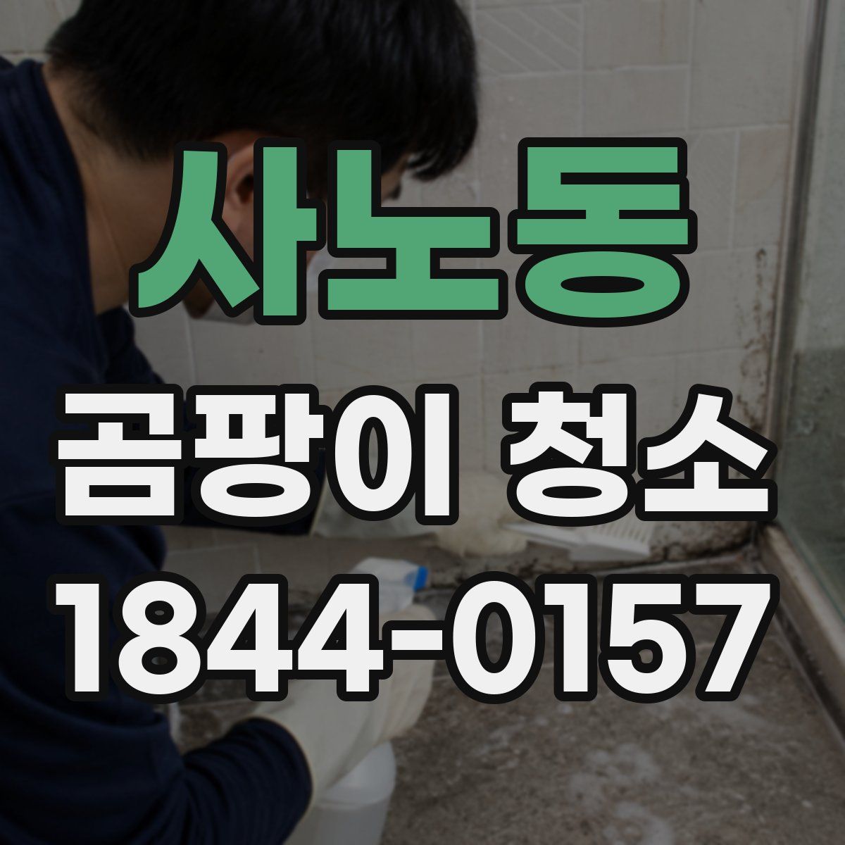 사노동 곰팡이 청소