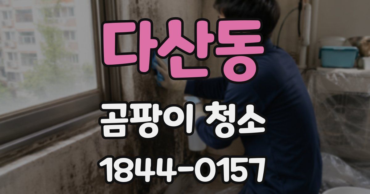 다산동 곰팡이 청소