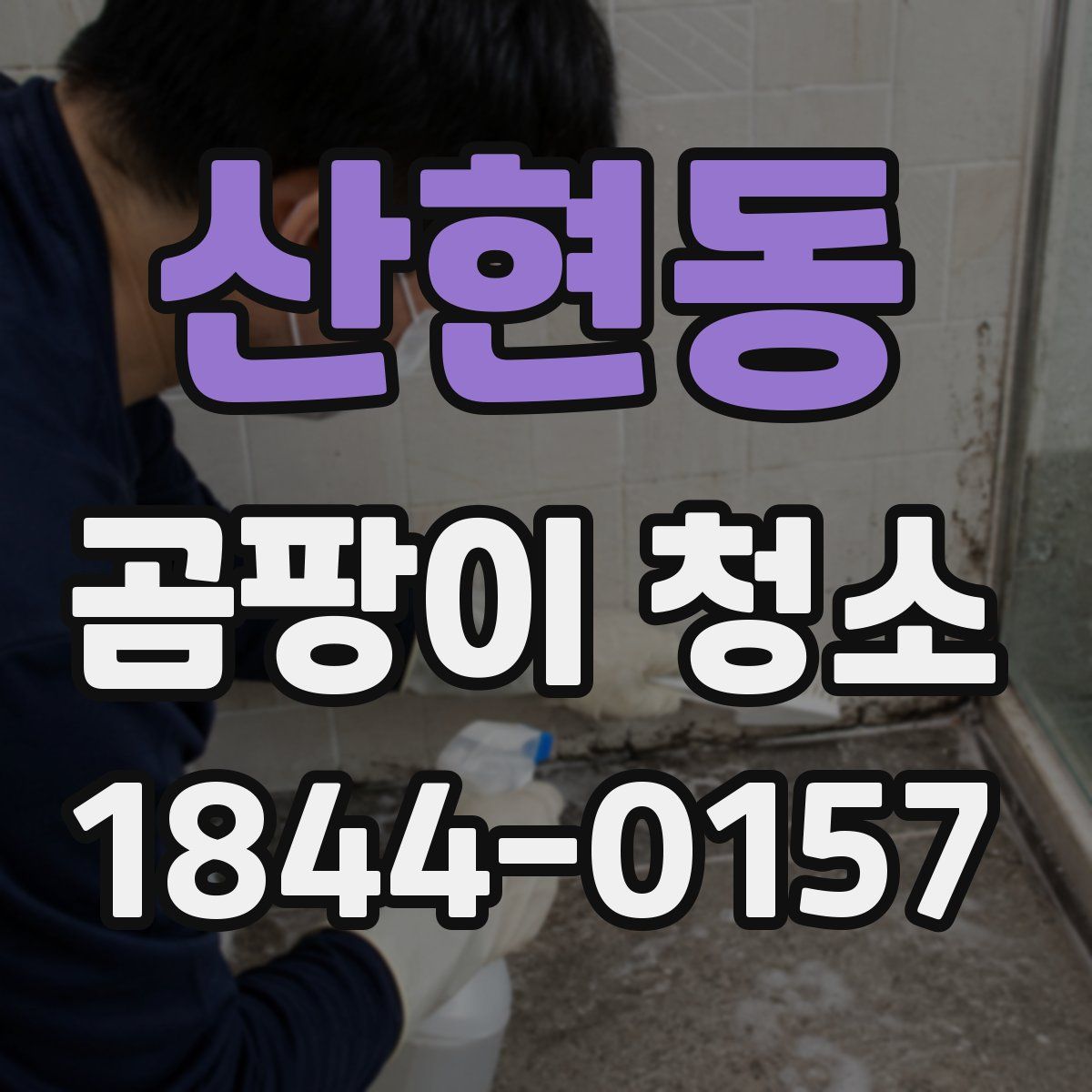 산현동 곰팡이 청소