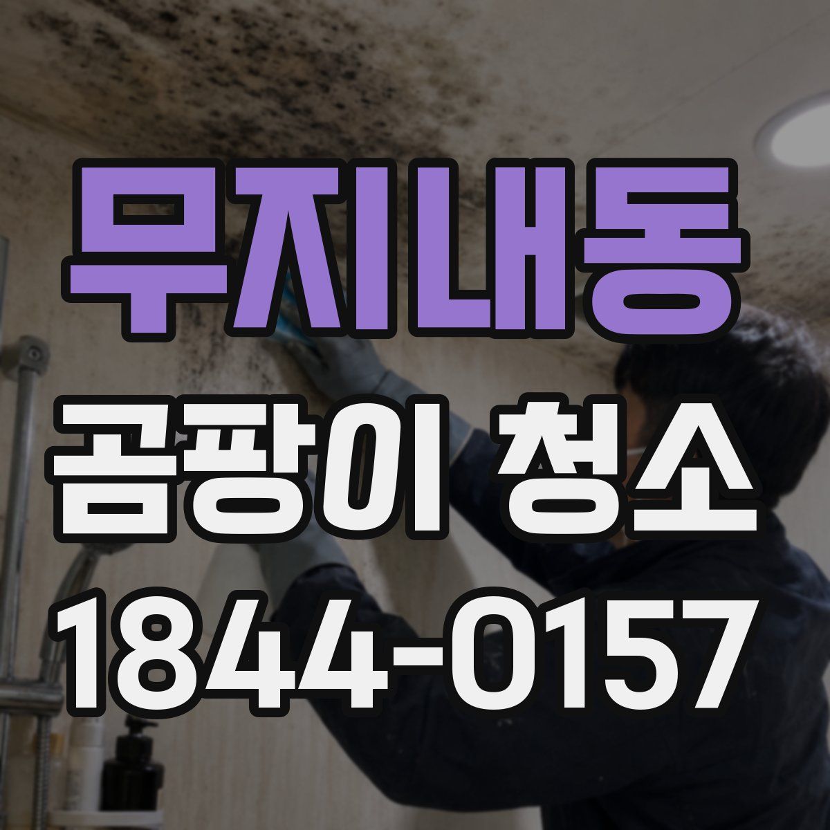 무지내동 곰팡이 청소